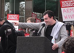File:Seth mcfarlane speaks at wga rally.jpg